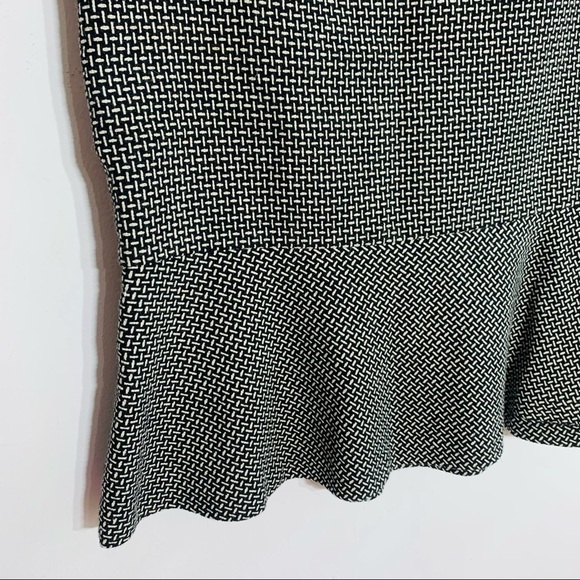 Jess Basic Wool Blend Skirt Suit classic black & White academia preppy 8 - Picture 7 of 11